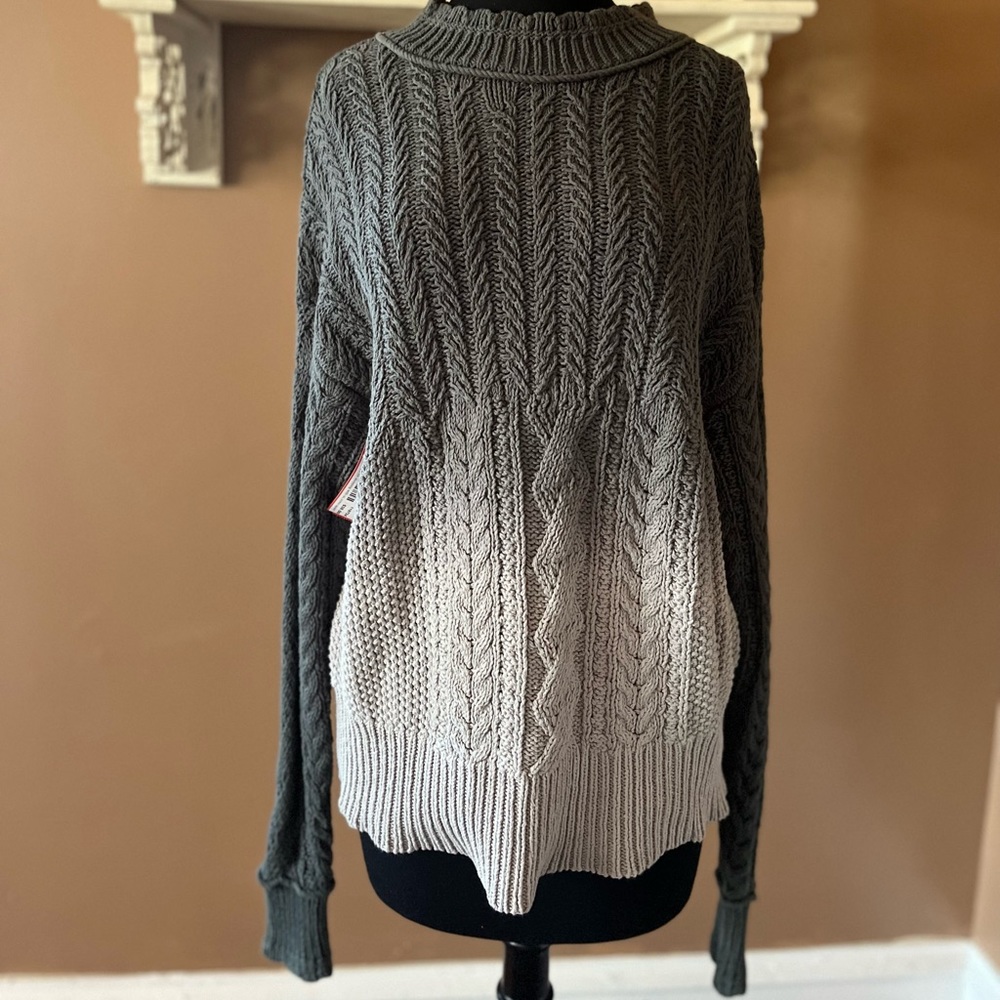 Anthropologie knit ombré sweater